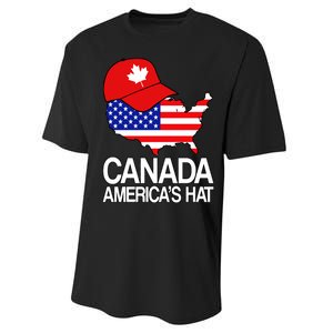 Canada America's Hat Performance Sprint T-Shirt