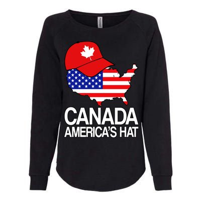 Canada America's Hat Womens California Wash Sweatshirt