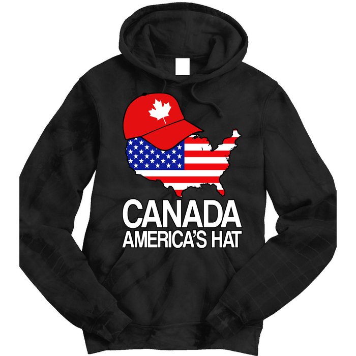 Canada America's Hat Tie Dye Hoodie