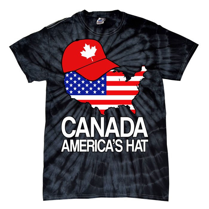 Canada America's Hat Tie-Dye T-Shirt