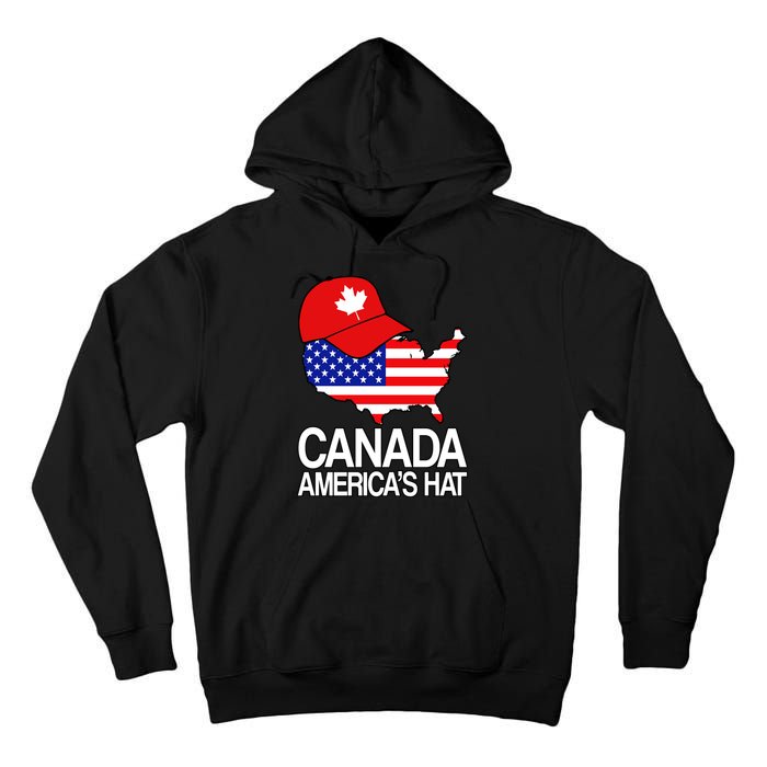 Canada America's Hat Tall Hoodie