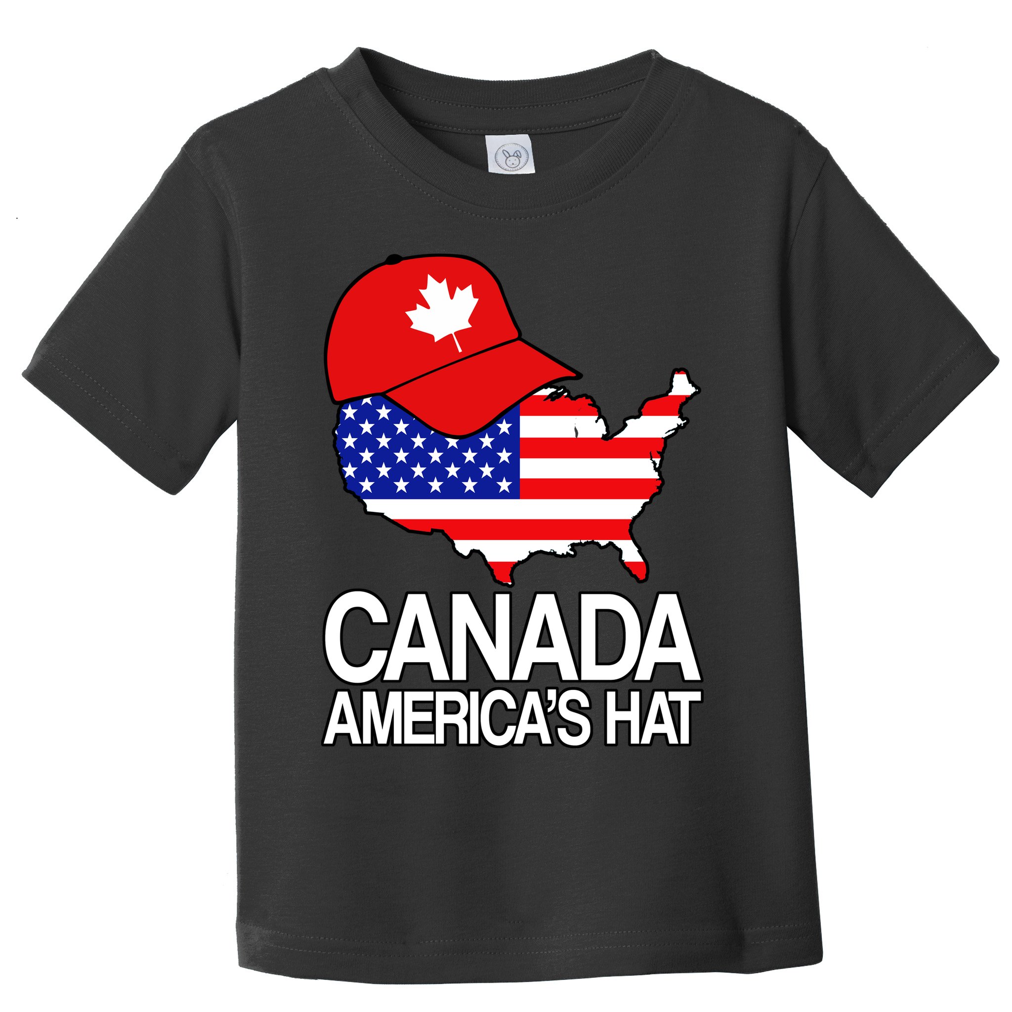 Canada America's Hat Toddler T-Shirt