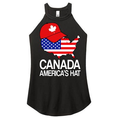 Canada America's Hat Women's Perfect Tri Rocker Tank