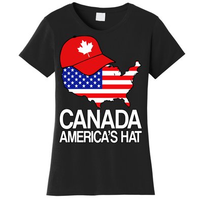 Canada America's Hat Women's T-Shirt