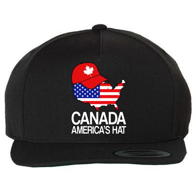 Canada America's Hat Wool Snapback Cap