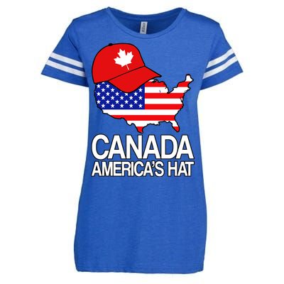 Canada America's Hat Enza Ladies Jersey Football T-Shirt