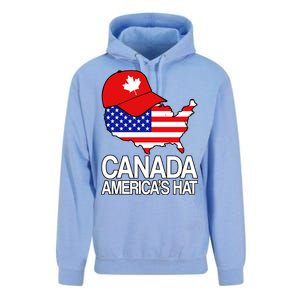 Canada America's Hat Unisex Surf Hoodie