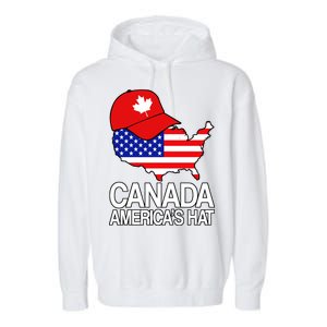 Canada America's Hat Garment-Dyed Fleece Hoodie