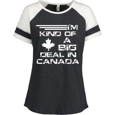 Canada Big Deal Enza Ladies Jersey Colorblock Tee