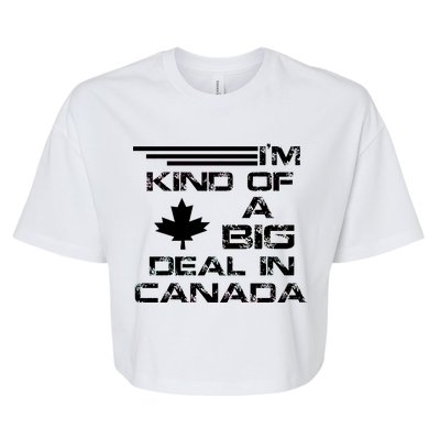 Canada Big Deal Bella+Canvas Jersey Crop Tee