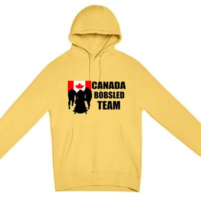 Canada Bobsled Team Premium Pullover Hoodie