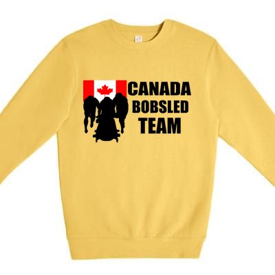 Canada Bobsled Team Premium Crewneck Sweatshirt