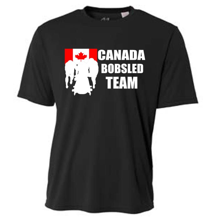 Canada Bobsled Team Cooling Performance Crew T-Shirt