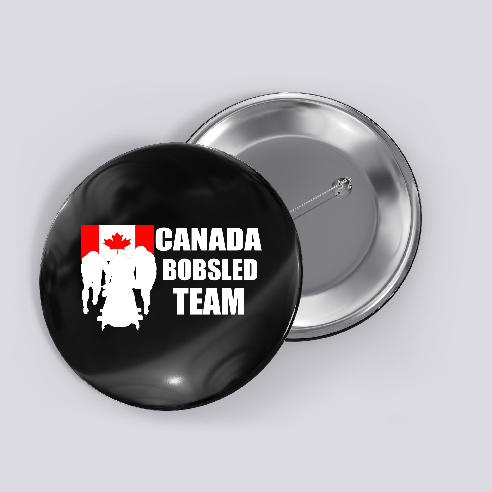 Canada Bobsled Team Button