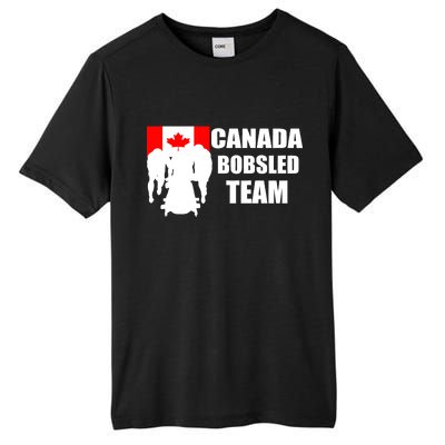 Canada Bobsled Team Tall Fusion ChromaSoft Performance T-Shirt