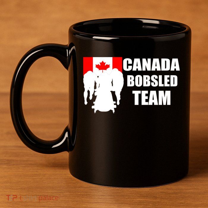 Canada Bobsled Team 11oz C Handle Ceramic Mug