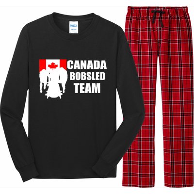 Canada Bobsled Team Long Sleeve Pajama Set