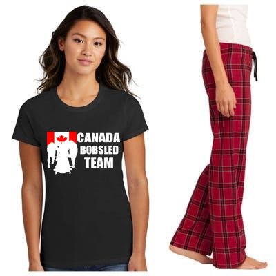 Canada Bobsled Team Women's Flannel Pajama Set