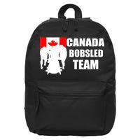 Canada Bobsled Team 16 in Basic Backpack