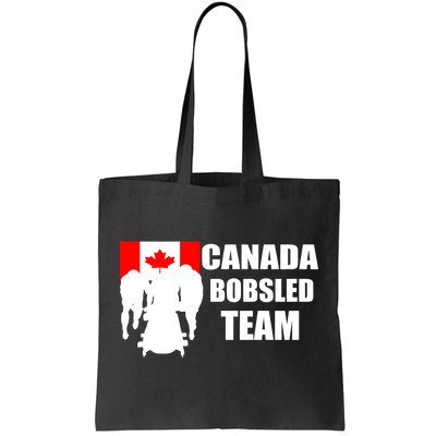 Canada Bobsled Team Tote Bag