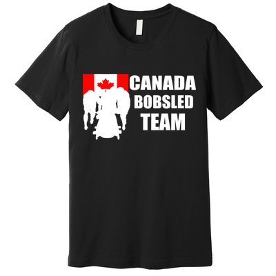 Canada Bobsled Team Premium T-Shirt