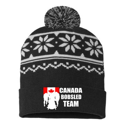 Canada Bobsled Team USA-Made Snowflake Beanie