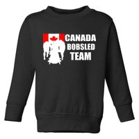 Canada Bobsled Team Toddler Sweatshirt