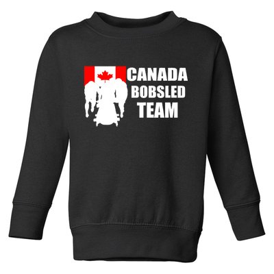 Canada Bobsled Team Toddler Sweatshirt