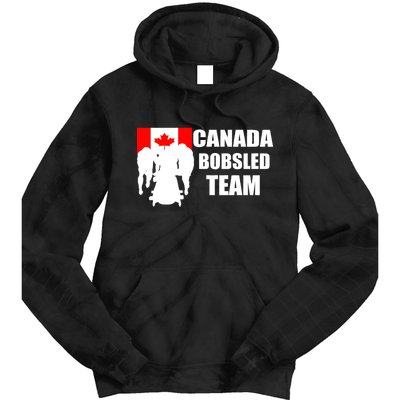 Canada Bobsled Team Tie Dye Hoodie