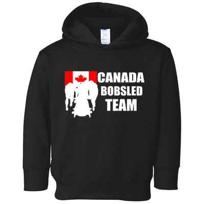 Canada Bobsled Team Toddler Hoodie