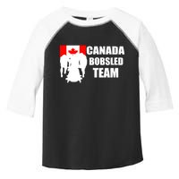 Canada Bobsled Team Toddler Fine Jersey T-Shirt