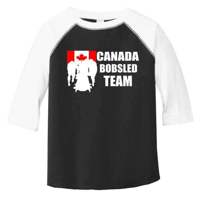 Canada Bobsled Team Toddler Fine Jersey T-Shirt