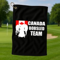 Canada Bobsled Team Golf Towel