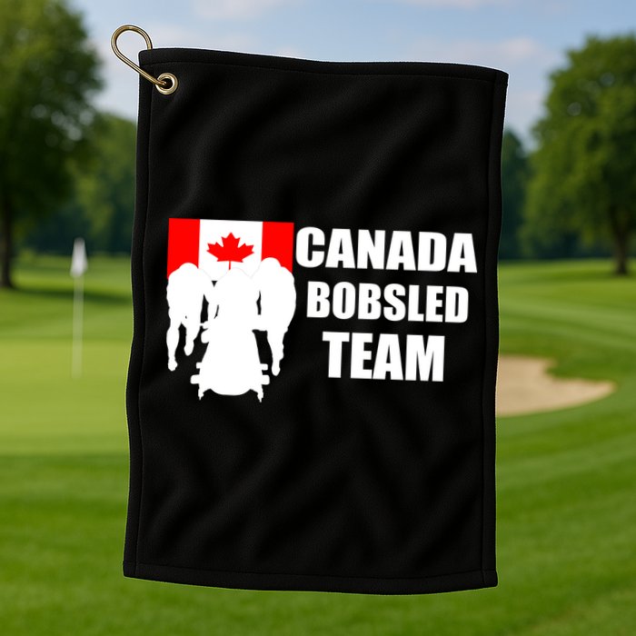 Canada Bobsled Team Golf Towel