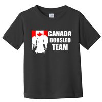 Canada Bobsled Team Toddler T-Shirt