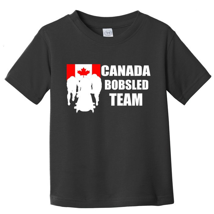 Canada Bobsled Team Toddler T-Shirt