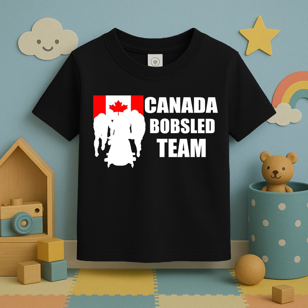Canada Bobsled Team Toddler T-Shirt
