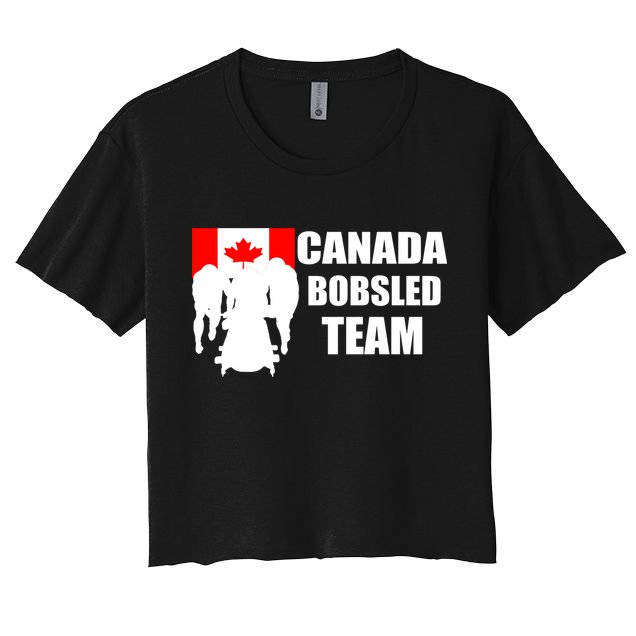 Canada Bobsled Team Crop Top