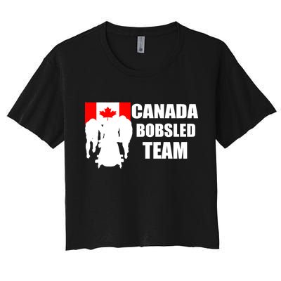 Canada Bobsled Team Women's Crop Top Tee