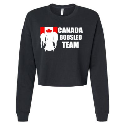Canada Bobsled Team Cropped Pullover Crew
