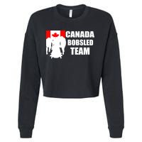Canada Bobsled Team Cropped Pullover Crew