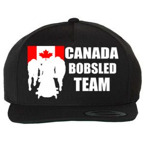 Canada Bobsled Team Wool Snapback Cap