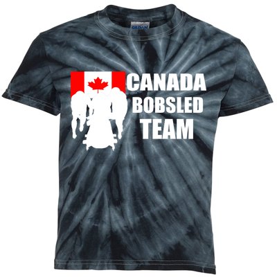 Canada Bobsled Team Kids Tie-Dye T-Shirt