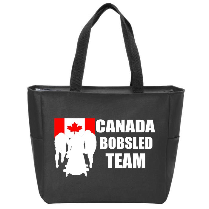 Canada Bobsled Team Zip Tote Bag