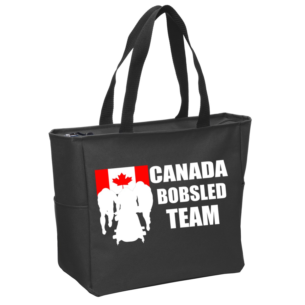 Canada Bobsled Team Zip Tote Bag