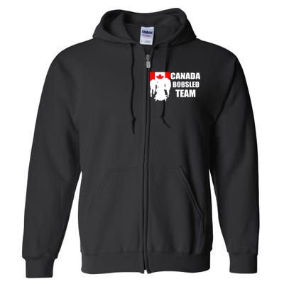 Canada Bobsled Team Full Zip Hoodie