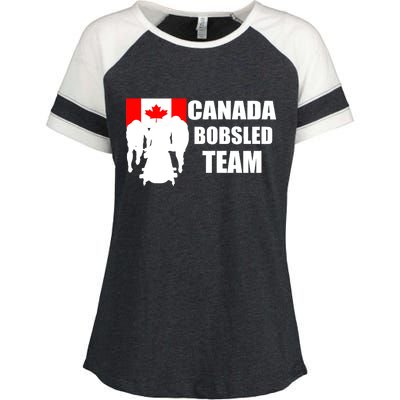 Canada Bobsled Team Enza Ladies Jersey Colorblock Tee