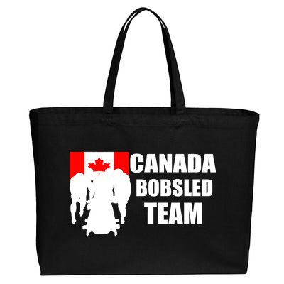 Canada Bobsled Team Cotton Canvas Jumbo Tote