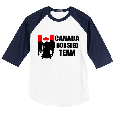 Canada Bobsled Team Baseball Sleeve Shirt