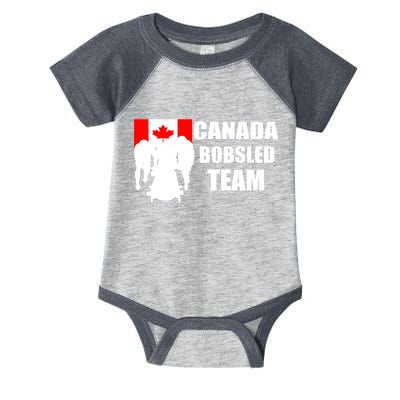 Canada Bobsled Team Infant Baby Jersey Bodysuit